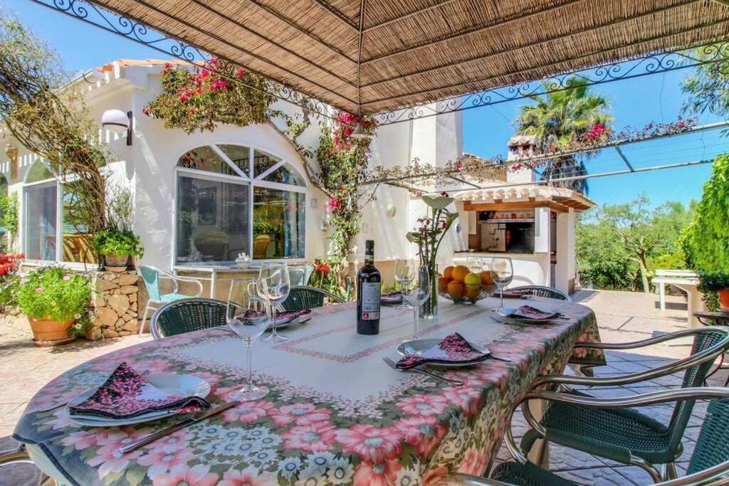 Villa Paradise Private Pool And Garden In A Natural Park For 9 Javea Exterior photo